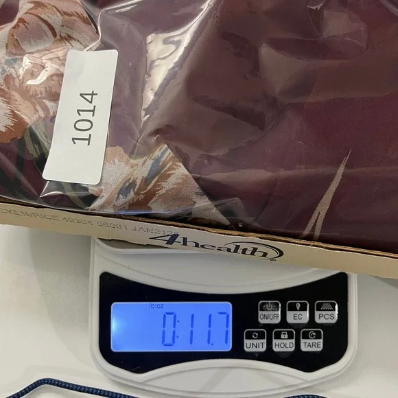 A New Day Womens Burgundy Floral Wrap High-Low Ruffle Midi Dress Large L Garden - Picture 16 of 16